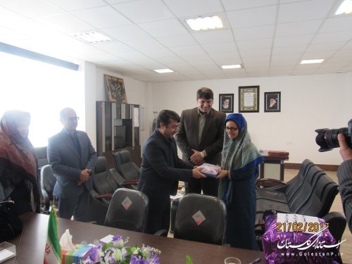 مدیر میراث فرهنگی، صنایع دستی و گردشگری شهرستان گمیشان معرفی شد