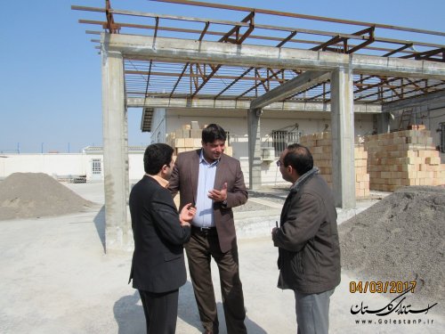 دیدار فرماندار گمیشان با مسئولین قضایی شهرستان