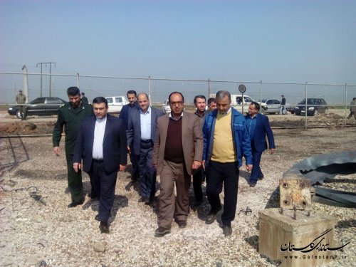 حضوراعضای شورای تامین علی آباد کتول درنیروگاه برق علی آباد کتول