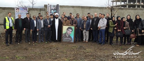 روز درختکاری با کاشت نهال در شهرستان مینودشت گرامی داشته شد