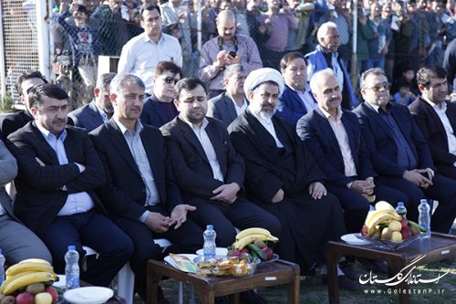 آیین رونمایی از لوح ثبتی مجموعه سوارکاری شهرستان گنبد در فهرست آثار ملی کشور