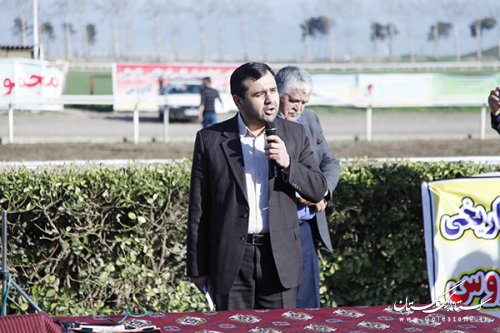 آیین رونمایی از لوح ثبتی مجموعه سوارکاری شهرستان گنبد در فهرست آثار ملی کشور