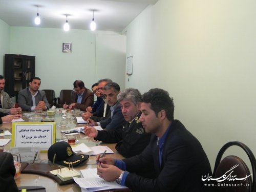 معاون فرماندار مینودشت بر همکاری دهیاران در ایام نوروز تاکید کرد
