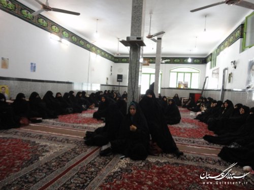 دیدارفرماندار علی آبادکتول بامادران شهید به مناسبت هفته شهید