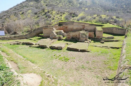 بخشی از مسیر دیوار دفاعی گرگان پاکسازی شد