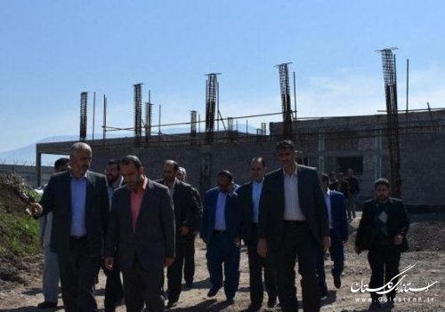 بازدید مسئولین عالی سازمان زندانها از اردوگاه کاردرمانی علی آبادکتول