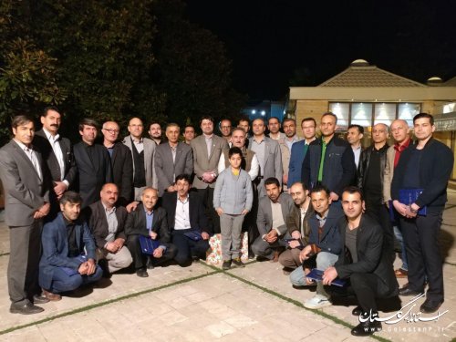 تجلیل هیات تکواندو استان از فرماندار کلاله