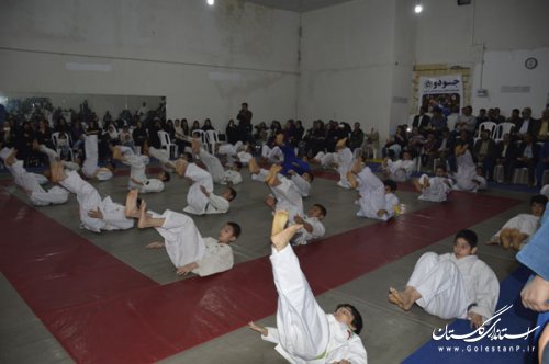 نخستین آکادمی جودو در شهرستان گنبدکاووس افتتاح شد