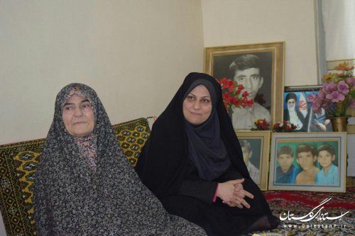 مراسم تجلیل از 98مادر شهید شهرستان کردکوی برگزارشد