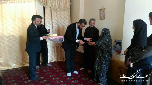 مراسم تجلیل از 98مادر شهید شهرستان کردکوی برگزارشد