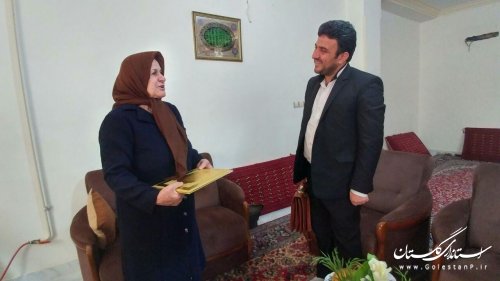 دیدار با مادر معظم دو شهید گرانقدر در گرگان