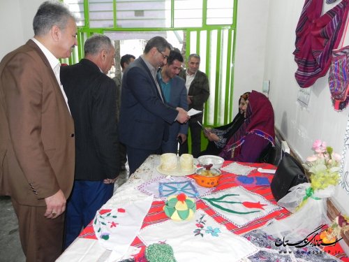 افتتاح نمایشگاه توانمندی زنان به مناسبت  روز زن
