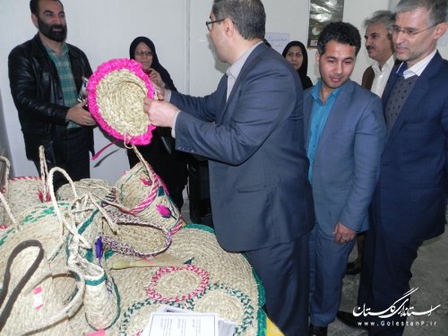 افتتاح نمایشگاه توانمندی زنان به مناسبت  روز زن