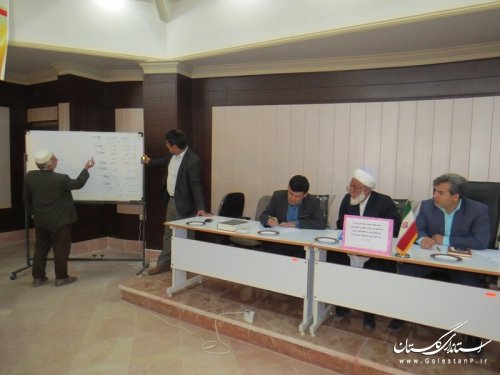 معتمدین هیات اجرایی انتخابات شوراهای بخش مرکزی آق قلا انتخاب شدند