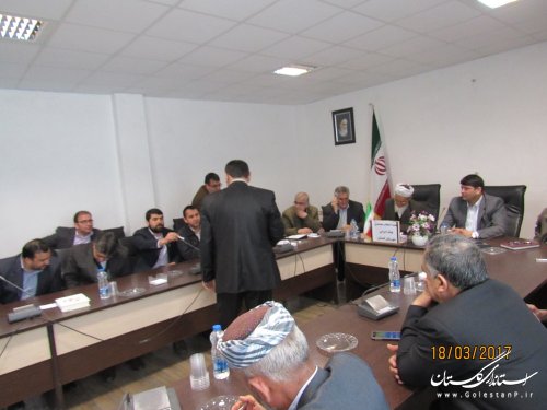 انتخاب اعضای اصلی و علی البدل هیات اجرایی شوراهای اسلامی شهرستان گمیشان