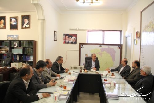 دیدار نوروزی مدیران دستگاه های اجرایی با فرماندار گرگان