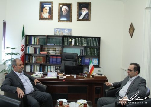 دیدار نوروزی مدیران دستگاه های اجرایی با فرماندار گرگان