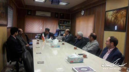 دیدار نوروزی مدیرعامل شرکت آب منطقه ای گلستان با فرمانداران آزادشهر و رامیان