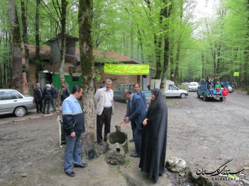 بازدید فرماندار بندرگز از مناطق تفریحی و تفرجگاههای جنگلی شهرستان در روز طبیعت