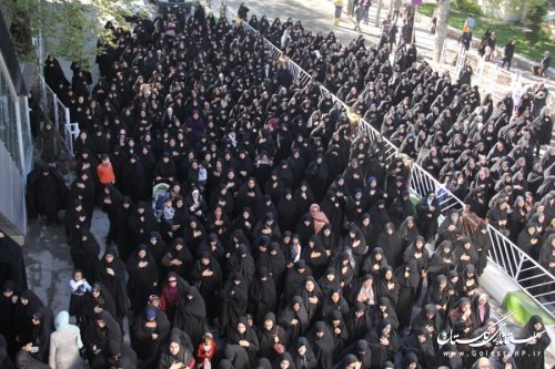 مراسم تشییع باشکوه دوازدهمین شهید مدافع حرم در گرگان برگزار شد