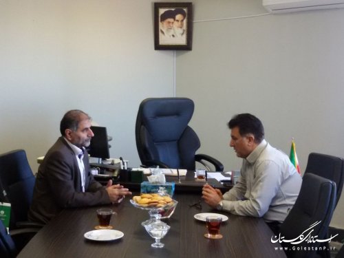 بازدید سرزده فرماندار بندرگز از ادارات منابع طبیعی و آبخیزداری و شبکه دامپزشکی شهرستان