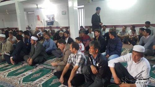 دیدار فرماندار گمیشان و نماینده مردم منطقه در مجلس با مردم روستای خواجه نفس