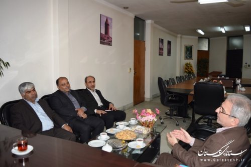دیدار مدیر کل کمیته امداد حضرت امام(ره) استان با فرماندار کردکوی