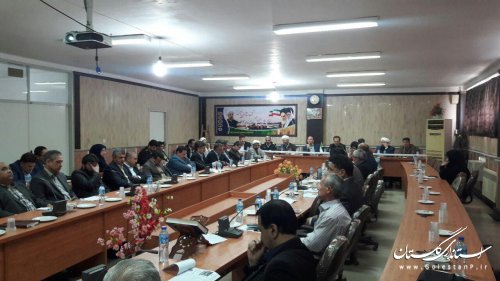 برگزاری اولین جلسه شورای اداری شهرستان ترکمن درسال 96