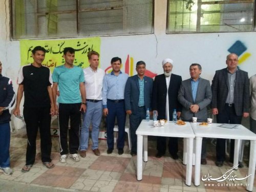 فینال مسابقات والیبال ساحلی کشور در شهرستان آق قلا برگزار شد