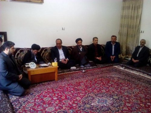 دیدارفرماندارعلی آباد کتول باامام جمعه شهرستان به مناسب سال جدید