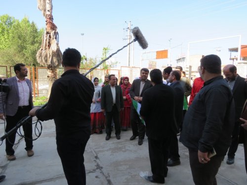 برگزاری جشن همه با هم در انتخابات با حضور فرماندار در شهرستان رامیان