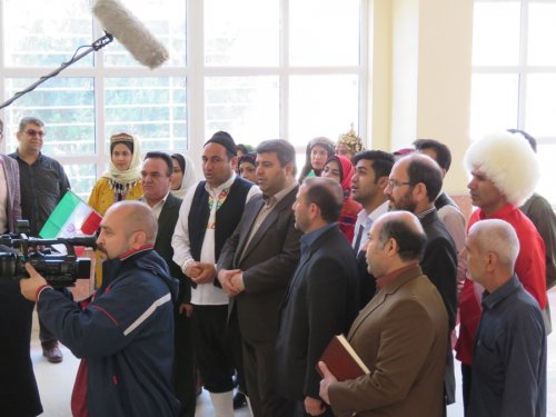 برگزاری جشن همه با هم در انتخابات با حضور فرماندار در شهرستان رامیان