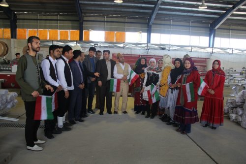برگزاری جشن همه با هم در انتخابات با حضور فرماندار در شهرستان رامیان