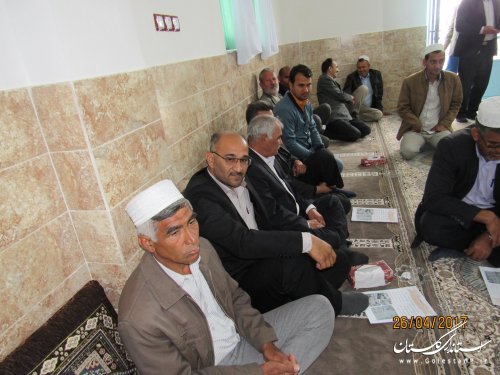 نمازخانه و دو کلاس آموزشی دبستان حنبلی روستای سقر تپه افتتاح شد