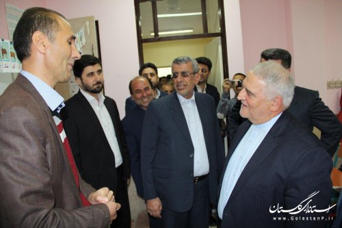 مدرسه 3 کلاسه روستای قورچای در شهرستان رامیان افتتاح شد