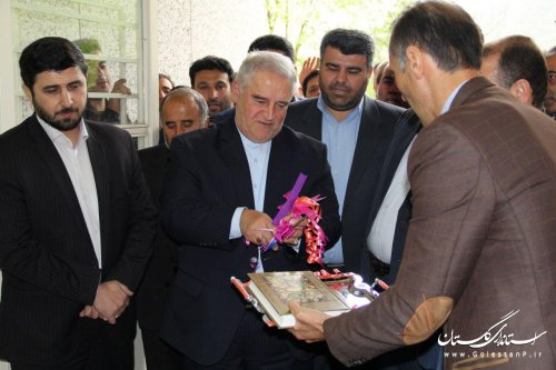 مدرسه 3 کلاسه روستای قورچای در شهرستان رامیان افتتاح شد