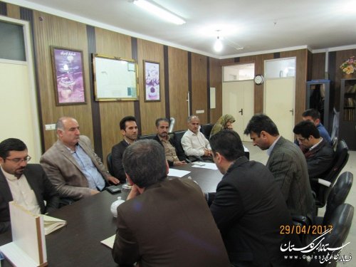 سیزدهمین جلسه ستاد انتخابات شهرستان گمیشان برگزار شد