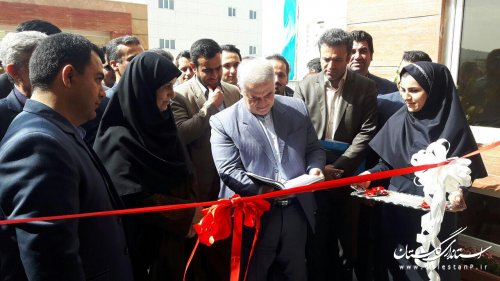 فاز اول مجتمع اداری، آزمایشگاهی استاندارد گلستان به بهره‎برداری رسید