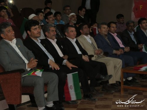 جشن همه با هم در شهرستان آق قلا برگزار شد