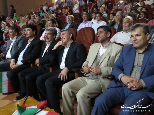 جشن همه با هم در شهرستان آق قلا برگزار شد