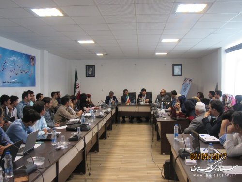 جلسه آموزشی کاربران رایانه شعب اخذ رأی شهرستان گمیشان برگزار شد