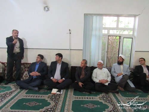 دیدار چهره به چهره فرماندار و نماینده مجلس با مردم روستاهای بخش گلدشت