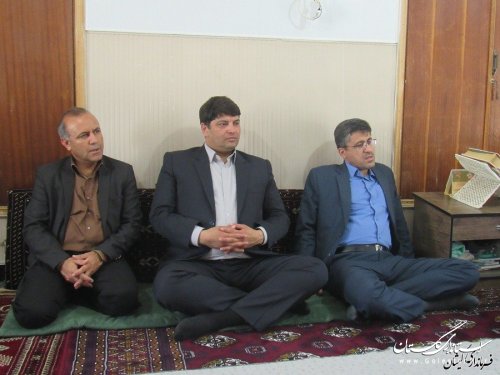 دیدار فرماندار و نماینده مردم منطقه در مجلس شورای اسلامی با ائمه جمعه بخش گلدشت