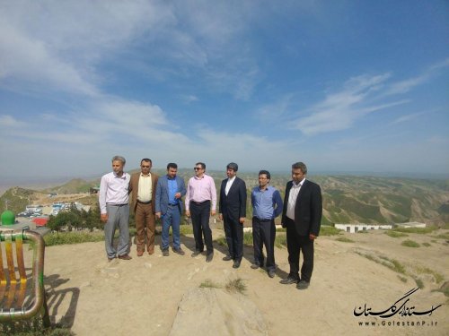 بازدید مدیرکل راه و شهرسازی و تعاون و کار گلستان از جشنواره اقتصاد روستا در کلاله