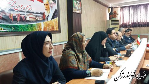 برگزاری مراسم تکریم و معارفه رئیس کتابخانه عمومی شهرستان ترکمن