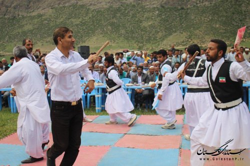 جشنواره فرهنگ و اقتصاد روستا در روستای زاو کلاله برگزار شد