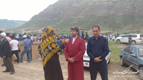 جشنواره فرهنگ و اقتصاد روستا در روستای زاو کلاله برگزار شد