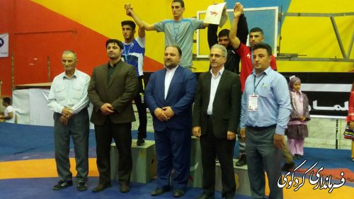 گلستان، قهرمان نخستین دوره مسابقات کشتی آلیش قهرمانی کشور