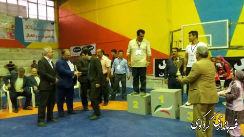 گلستان، قهرمان نخستین دوره مسابقات کشتی آلیش قهرمانی کشور