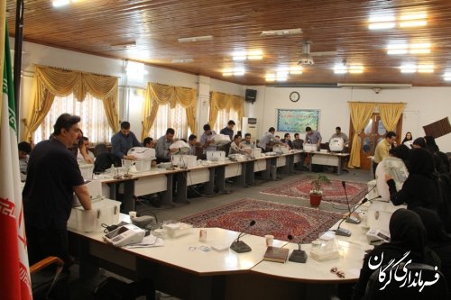 کارگاه آموزشی کاربران دستگاه های الکترونیک اخذ رای شهر گرگان برگزار شد